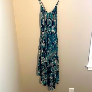 Guess floral sundress, size extra small, high to low hemline maxi dress